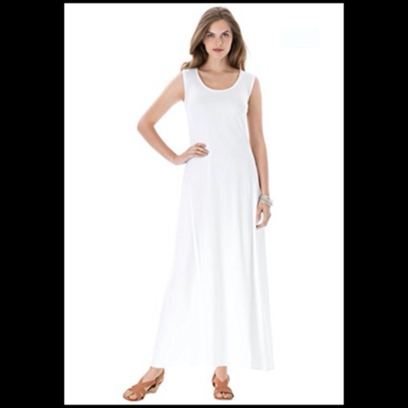 Jessica London A-Line Sleeveless Tank Dress, size 14 - Picture 2 of 16